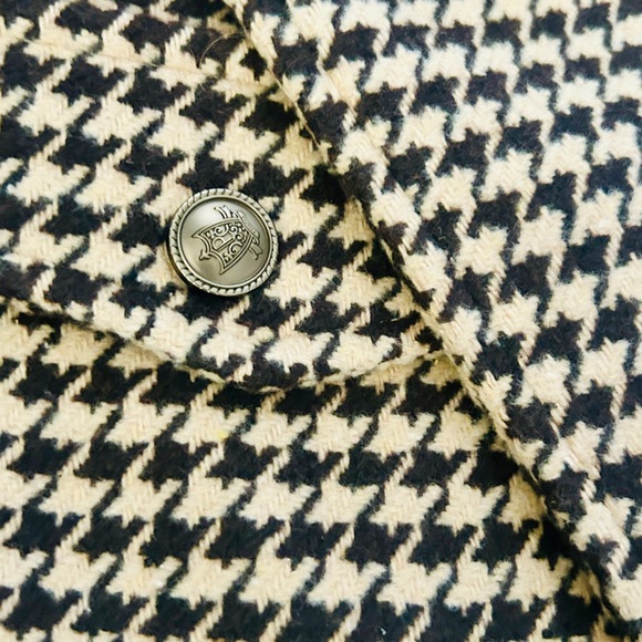 Men’s Classic Houndstooth Wool Double‑Breasted Jacket – XL - Picture 4 of 7